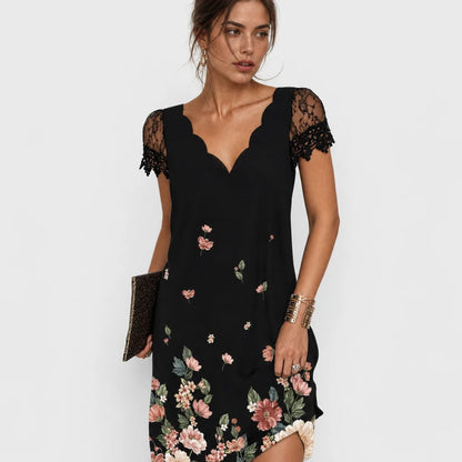 Women's Breathable Fabric Cocktail Dress | Elegant Flattering Evening Gown 6