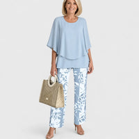 Light Blue Floral