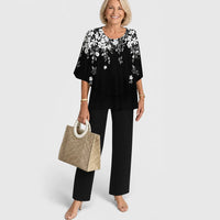 Black Floral